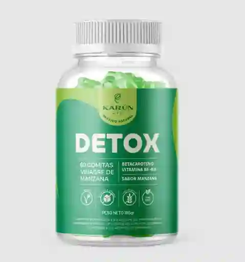 Gomitas Detox Vinagre De Manzana 60 Unidades