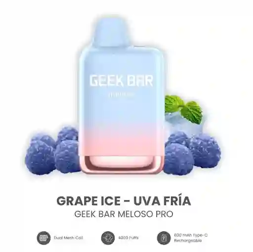 Geek-bar Meloso Pro Grape Ice