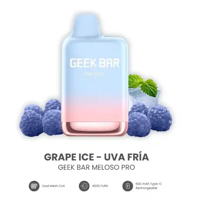 Geek-bar Meloso Pro Grape Ice