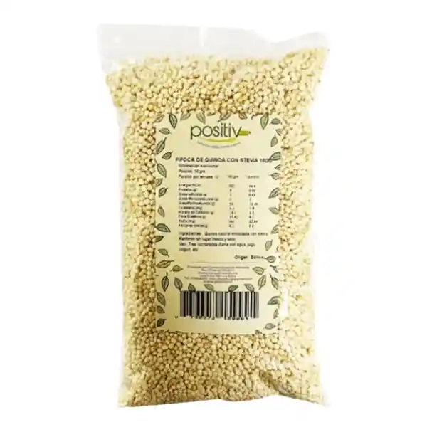 Pipoca De Quinoa Dulce 120 Grs Positiv