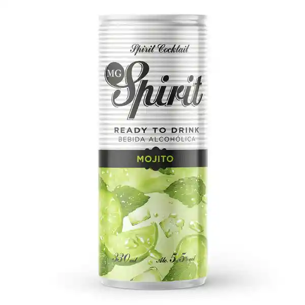 Cóctel Mg Spirit Mojito 5,5° Lata 330cc