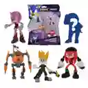 Sonic Prime Pack 5 Figuras 7cm (tails-amy Rose-eggforce-knuckles-rare)