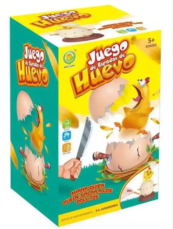 Juego Espadas Huevo Pollo Saltarin