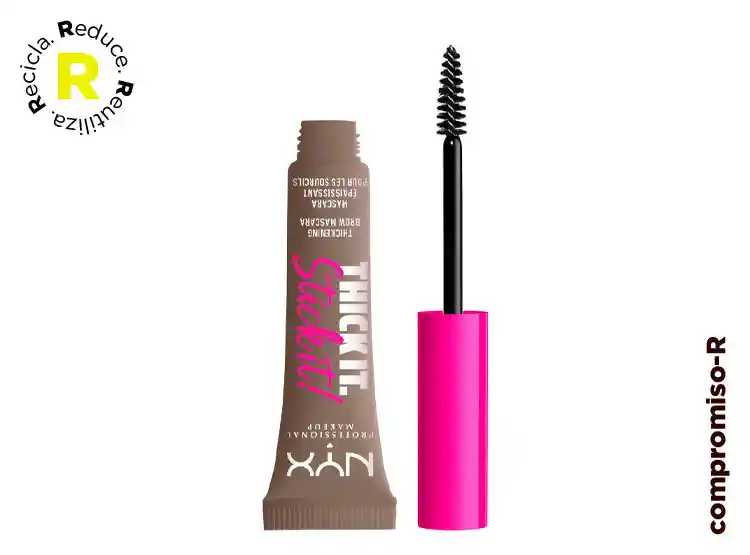 Máscara De Cejas Nyx Thick It Stick It - Taupe
