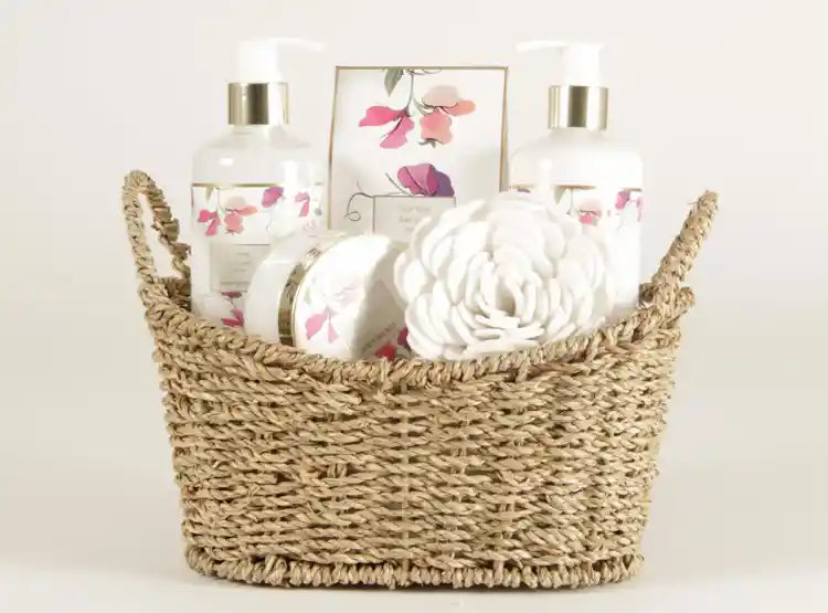 Set Body Secret Basket Fresh Rose