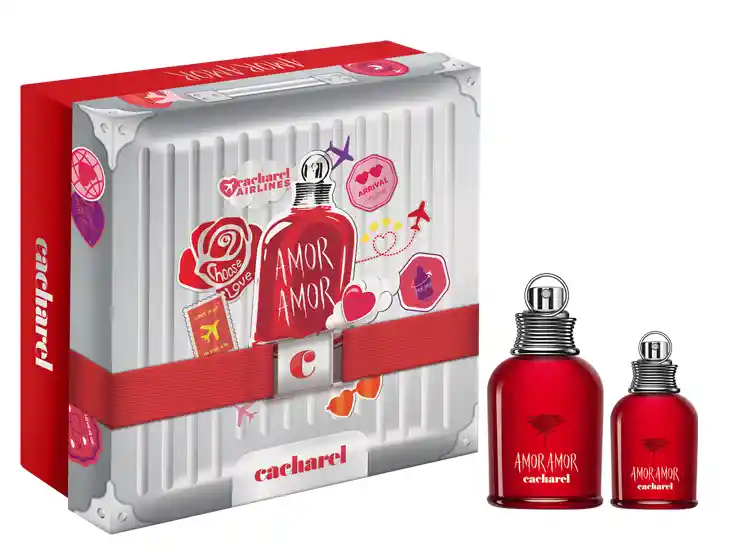 Set Perfume Cacharel Amor Amor Mujer Edt 100 Ml+ 30 Ml