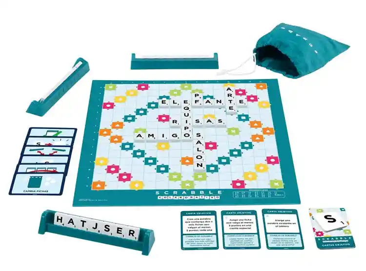 Juego De Mesa Scrabble 2 En 1