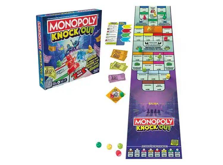 Juego De Mesa Monopoly Knockout