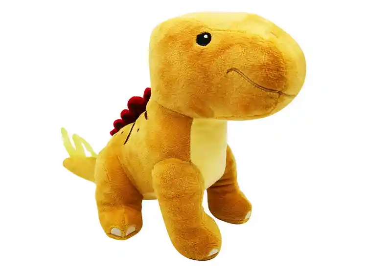 Peluche Dinopark Estegosaurio Naranjo