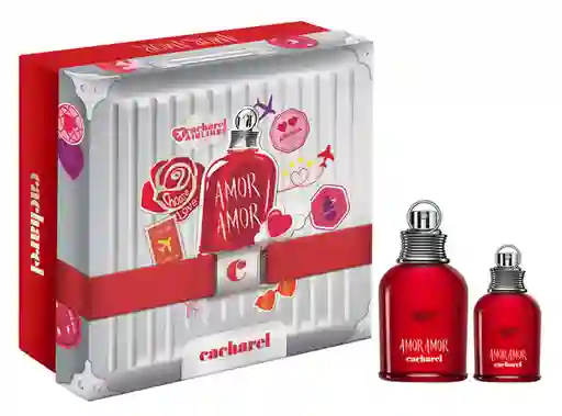 Set Perfume Cacharel Amor Amor Mujer Edt 100 Ml+ 30 Ml