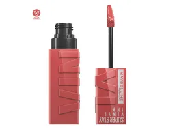 Labial Maybelline Super Stay Vinyl Ink Larga Duración Cheeky