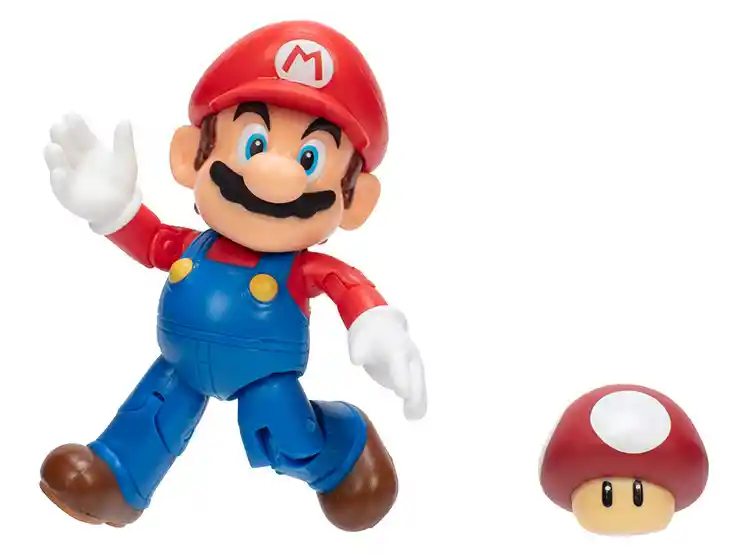 Figura Nintendo Super Mario 4& Wave 27 / Modelo Aleatorio