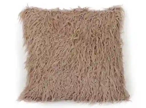 Cojín Ripley Home Peludo 50x50 Cm Taupe