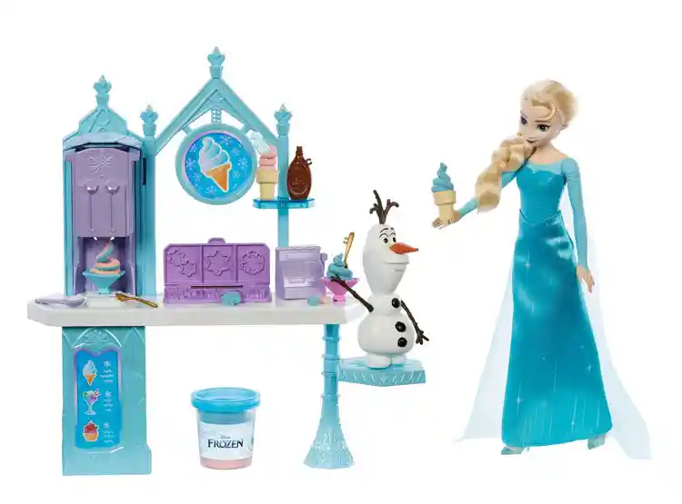 Disney Frozen Set De Juego Carrito De Helados De Elsa Y Olaf