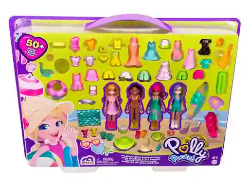 Muñecas Polly Pockets Super Coleccion Acuatica De Modas