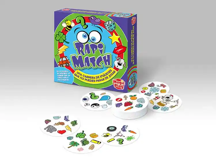 Juego De Mesa Play Fun Rapi Match