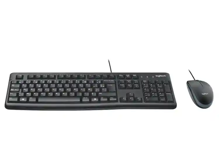 Teclado + Mouse Logitech Desktop Mk120