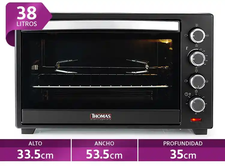 Horno Electrico Thomas Th-38n