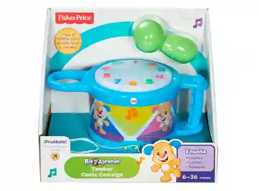 Juguete Fisher Price Ríe Y Aprende Tambor Canta Conmigo