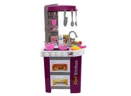 Set De Juego Ultra Toys Cocina Moderna Morada