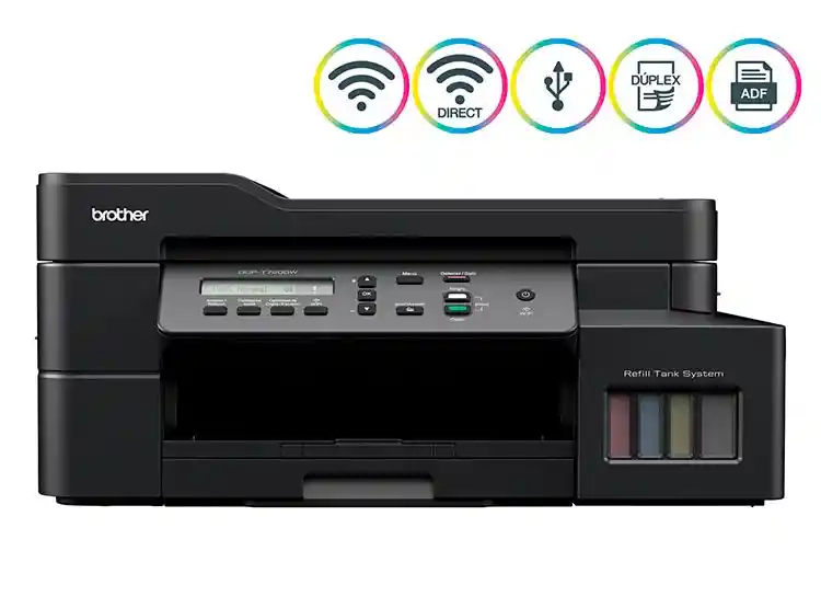 Impresora Multifuncional Brother Dcp-t720dw Wifi Duplex Adf