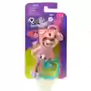 Mattel Polly Pocket Muñeca Hoodie Amigos Perro Rosado