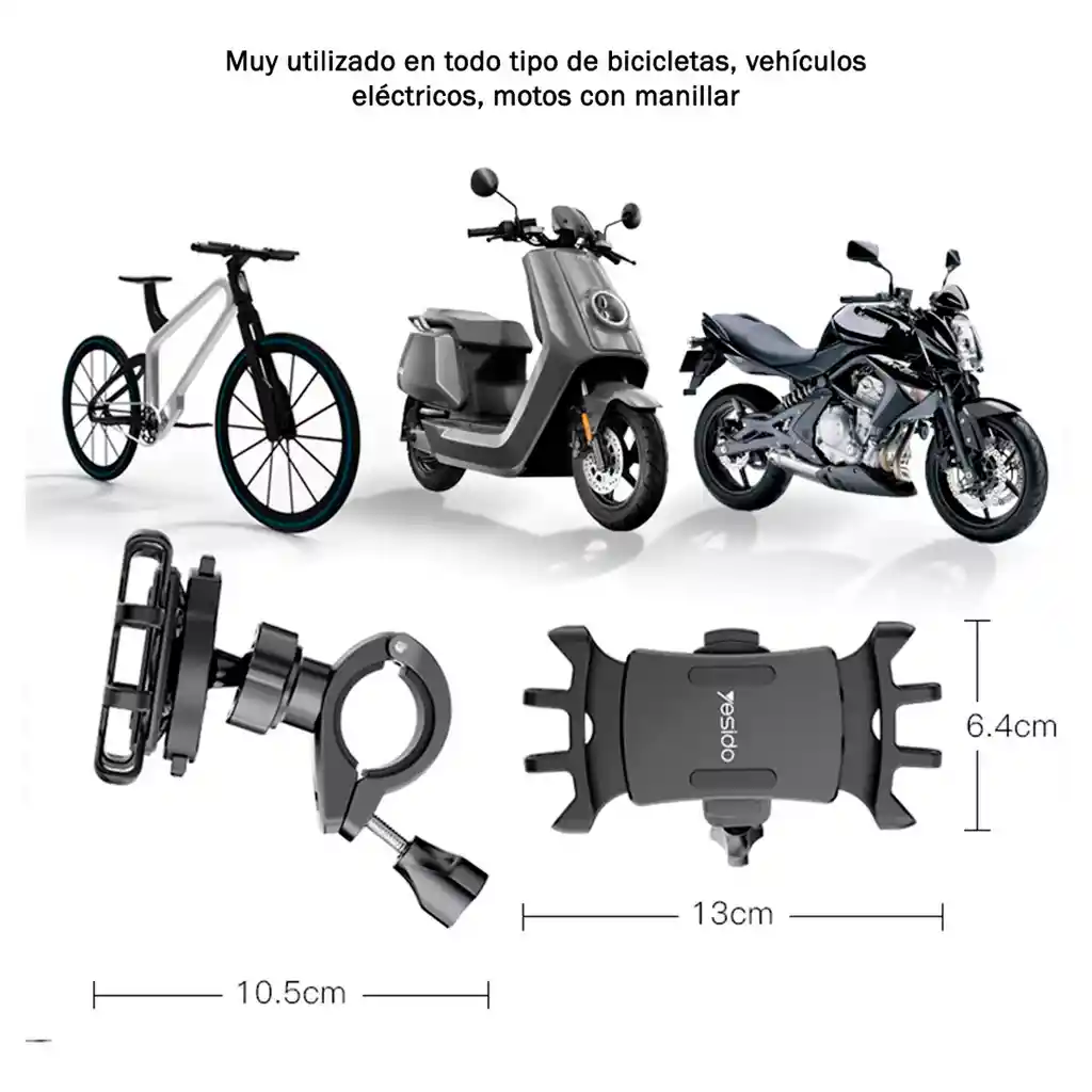 Soporte Para Bicicleta Celular Yesido C66