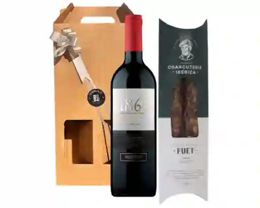 Caja 1865 Carmenere + Fuet