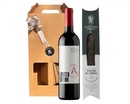 Caja Vik A Red Blend + Salami De Ciervo