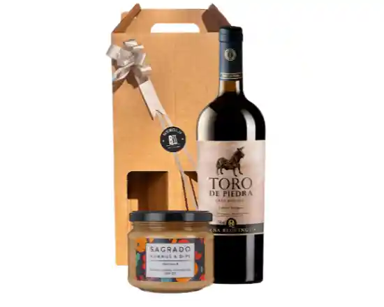 Caja Toro De Piedra Cs + Dip Hummus Con Cebolla