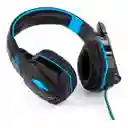 Auriculares Gamer Kotion Each G4000 Negro Y Azul Con Luz Led