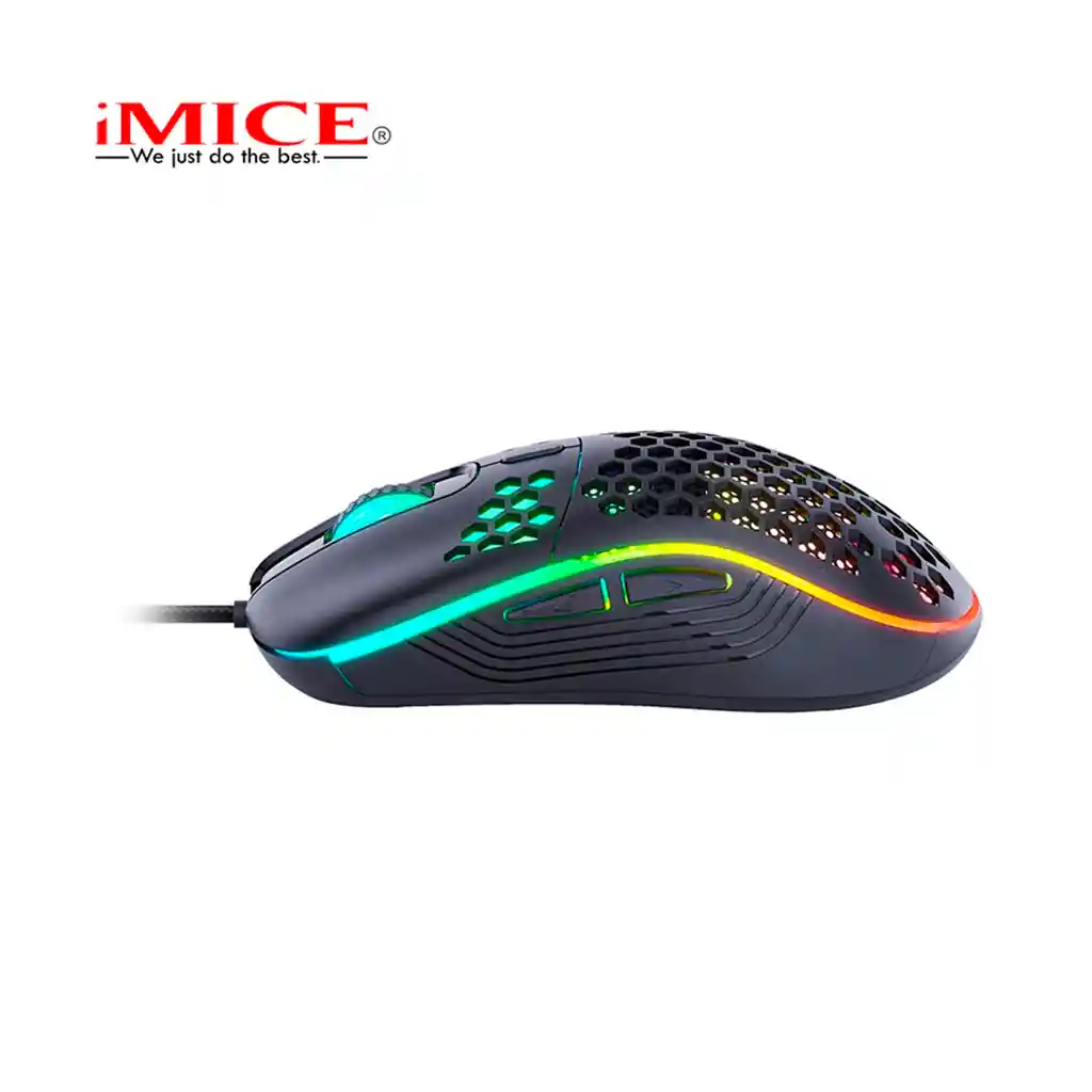 Mouse Imice Rgb T97 Dpi 7200 Ergonómico