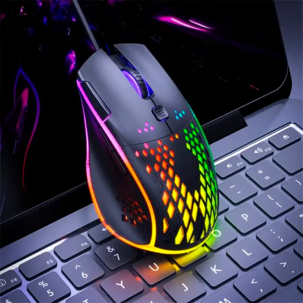 Mouse Imice Rgb T97 Dpi 7200 Ergonómico