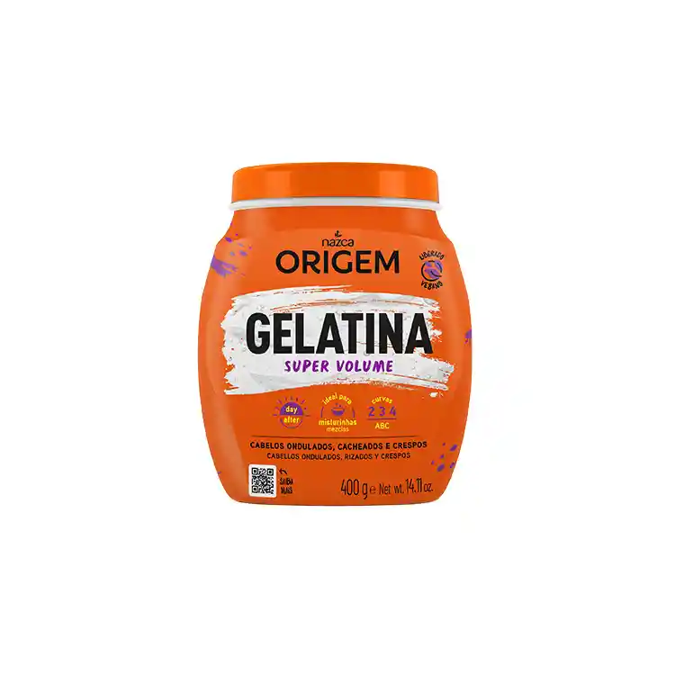 Nazca Gelatina Super Volumen Con Aceite De Ricino