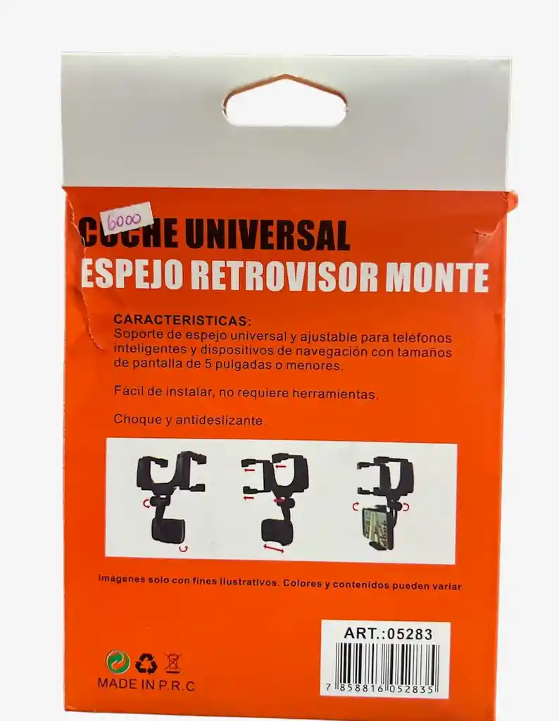 Soporte Para Auto Espejo Retrovisor