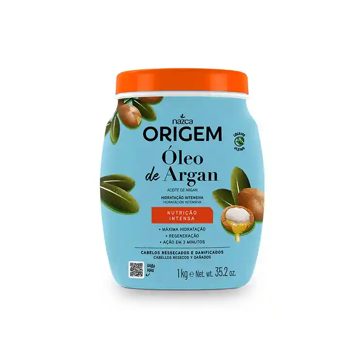 Nazca Origem Mascarilla Nutrición Intensa Oleo De Argan 1kg