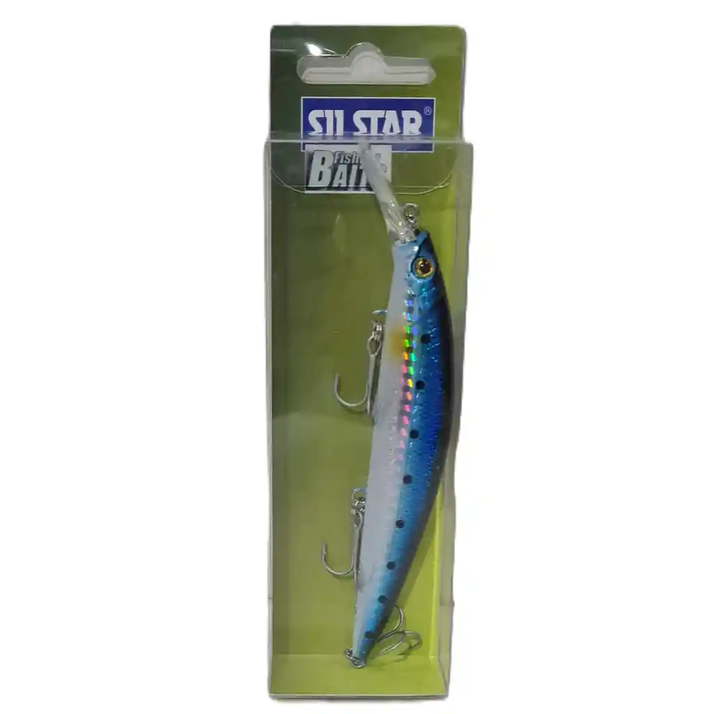 Señuelo Silstar 11cms 39g Azul Perlado