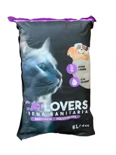 Arena Aglutinante Lavanda 8 Kilos Cat Lovers