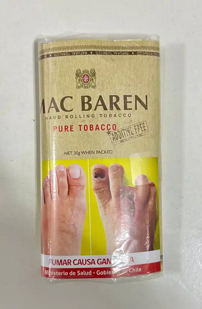 Tabaco Macbaren Pure Organico 40g