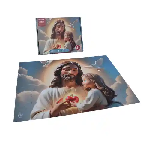 Puzzle Sagrado Corazón - Tesoro Del Cielo
