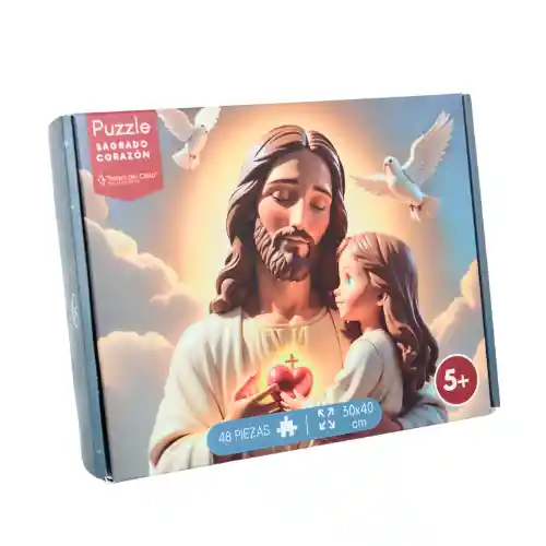 Puzzle Sagrado Corazón - Tesoro Del Cielo