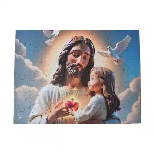 Puzzle Sagrado Corazón - Tesoro Del Cielo