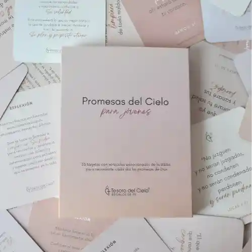 Promesas Del Cielo Para Jóvenes Set 33 Tarjetas