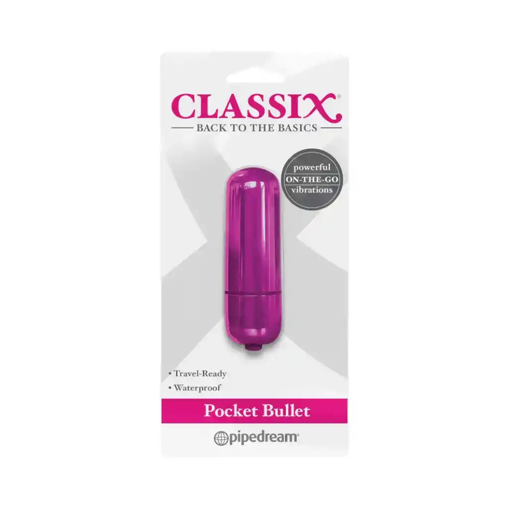 Bala Vibradora Classix Fucsia