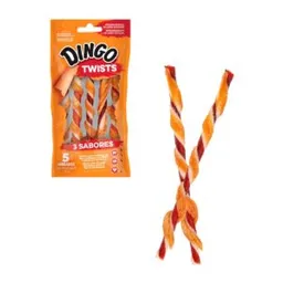 Dingo Twists 3 Sabores Snack Perro 5und 27gr