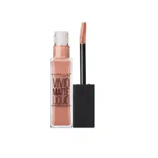 Labial Vivid Matte Liquid Tono 5 Nude Thrill Maybelline