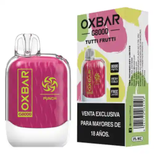 Oxbar 8000 Puff (tutti Frutti)