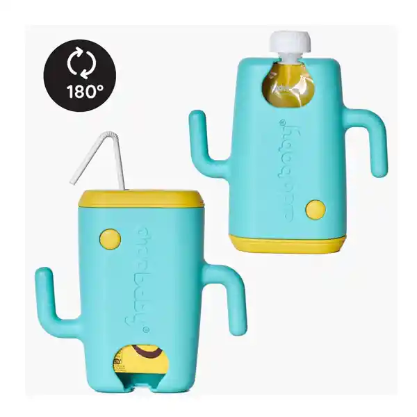 Porta Pouches Y Cajitas De Jugo O Leche Color Turquesa – Didobaby
