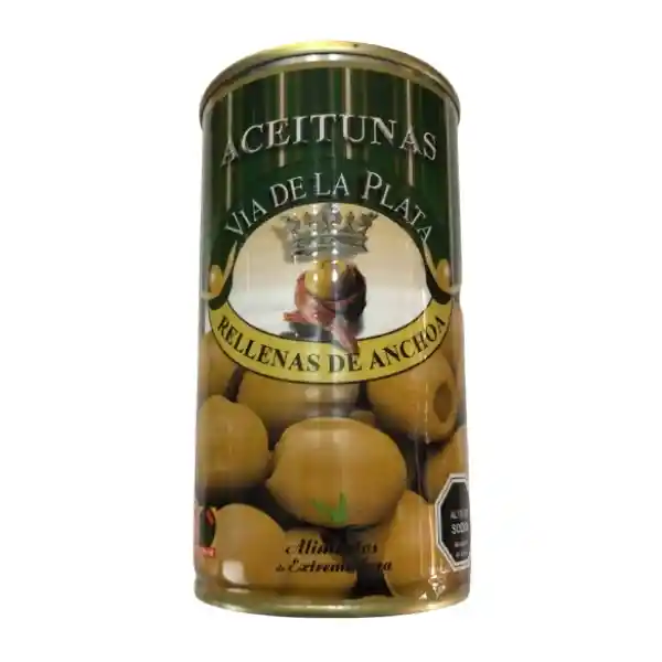 Aceitunas Rellenas Con Anchoas 350g El Buho	