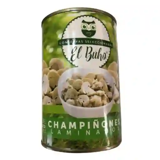 Champiñones Laminados 400g El Buho	